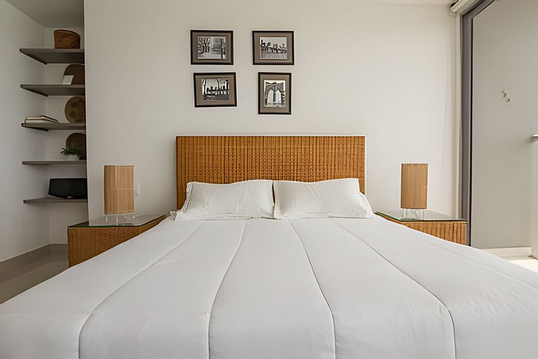 Lujoso Apto de 1 Habitación en Piso 14-Morros City