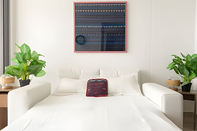 Lujoso Apto de 1 Habitación en Piso 14-Morros City