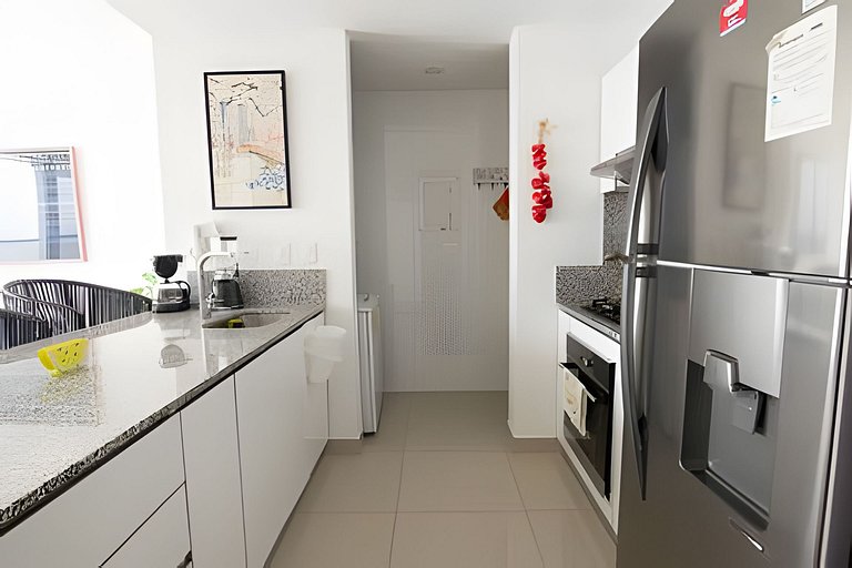 Lujoso Apto de 1 Habitación en Piso 14-Morros City