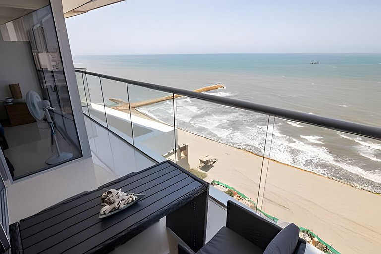 Lujoso Apto de 1 Habitación en Piso 14-Morros City