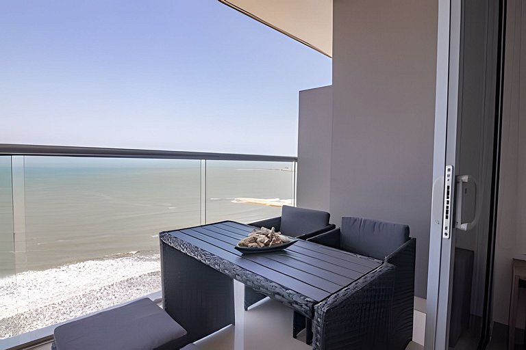 Lujoso Apto de 1 Habitación en Piso 14-Morros City