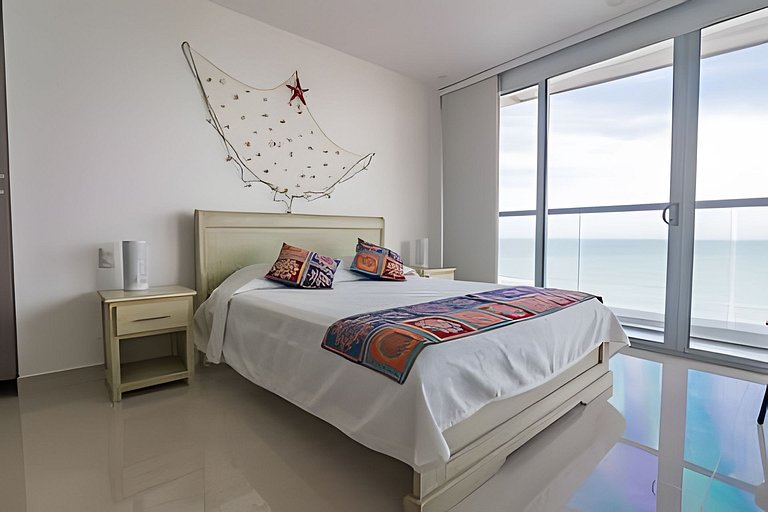 Morros City-Espectacular Apto Vista al Mar Piso 8