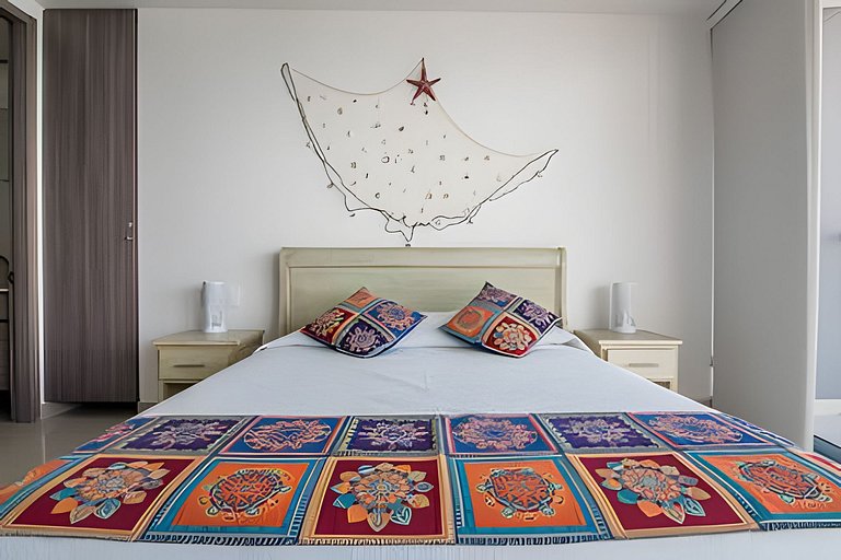 Morros City-Espectacular Apto Vista al Mar Piso 8