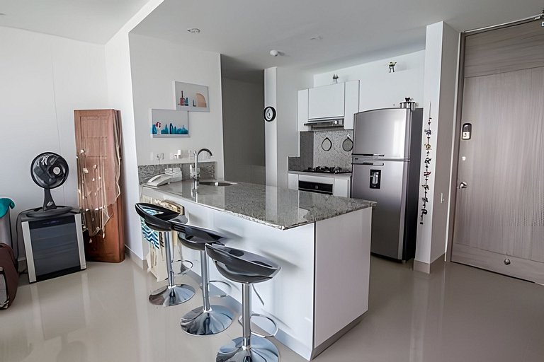 Morros City-Espectacular Apto Vista al Mar Piso 8