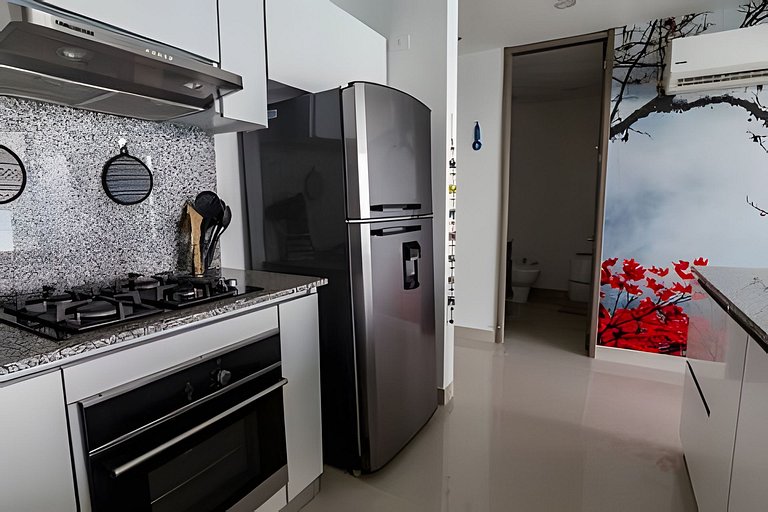 Morros City-Espectacular Apto Vista al Mar Piso 8