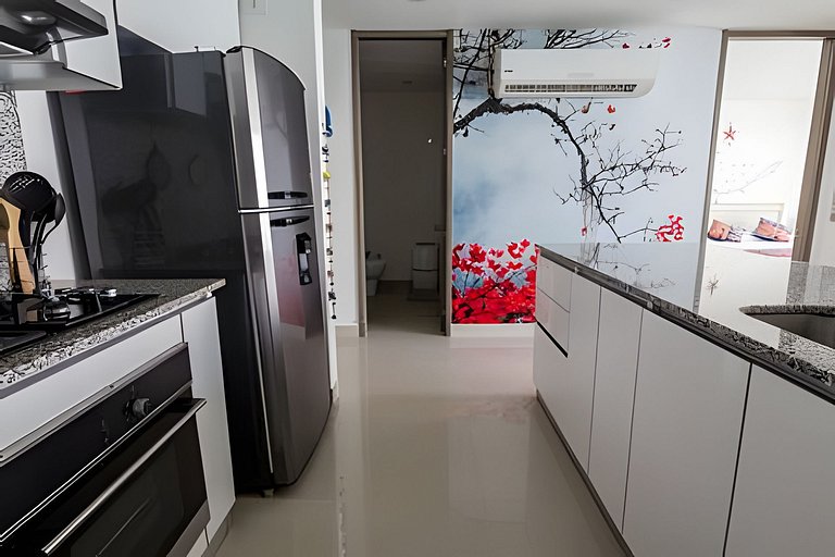 Morros City-Espectacular Apto Vista al Mar Piso 8