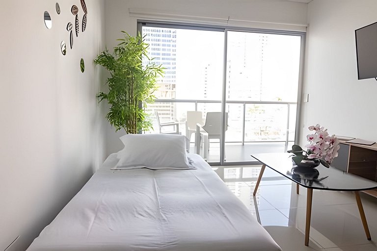 Lujoso Apto de 1 Hab en Piso 7 - Infinitum