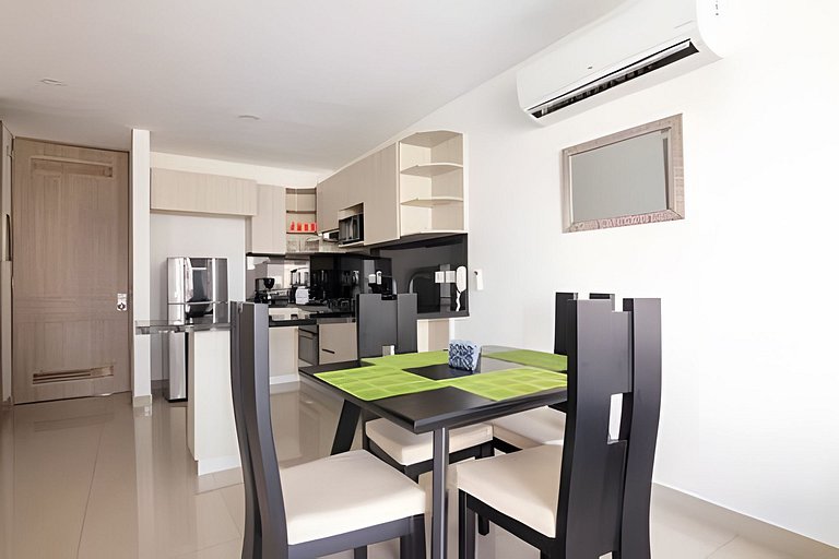 Lujoso Apto de 1 Hab en Piso 7 - Infinitum