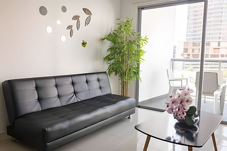 Lujoso Apto de 1 Hab en Piso 7 - Infinitum