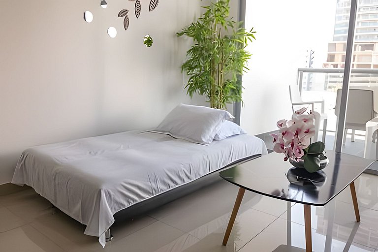 Lujoso Apto de 1 Hab en Piso 7 - Infinitum