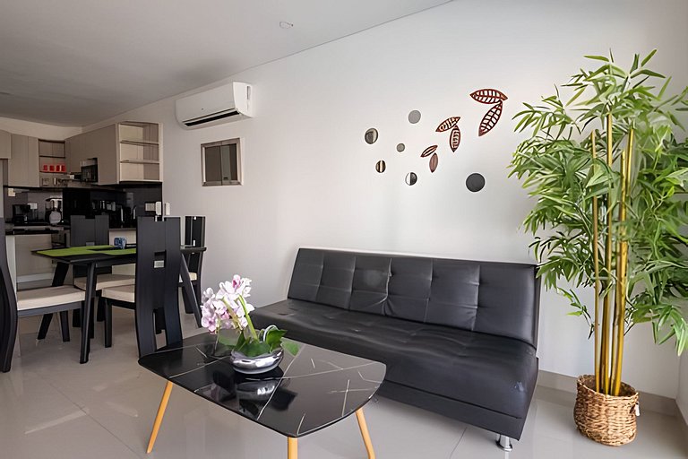 Lujoso Apto de 1 Hab en Piso 7 - Infinitum