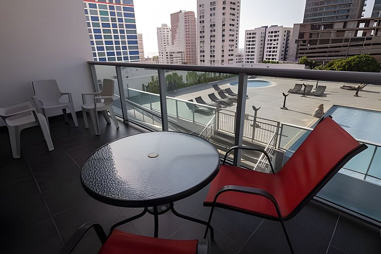 Lujoso Apto de 1 Hab en Piso 7 - Infinitum