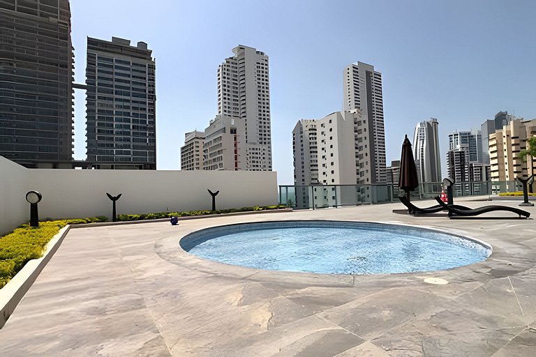 Lujoso Apto de 1 Hab en Piso 7 - Infinitum