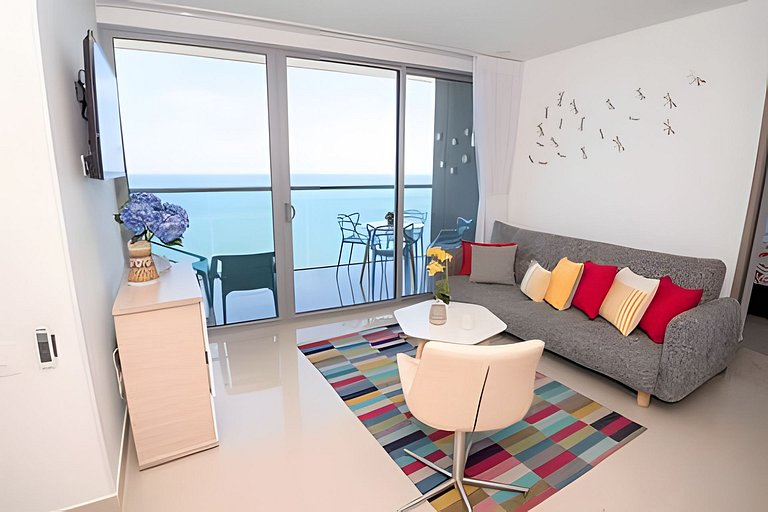 Morros City - Lujoso Apto con vista al mar Piso 28