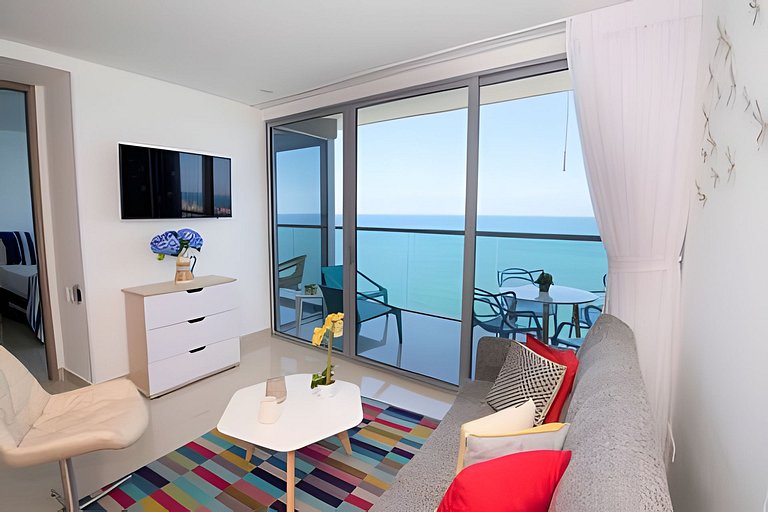 Morros City - Lujoso Apto con vista al mar Piso 28