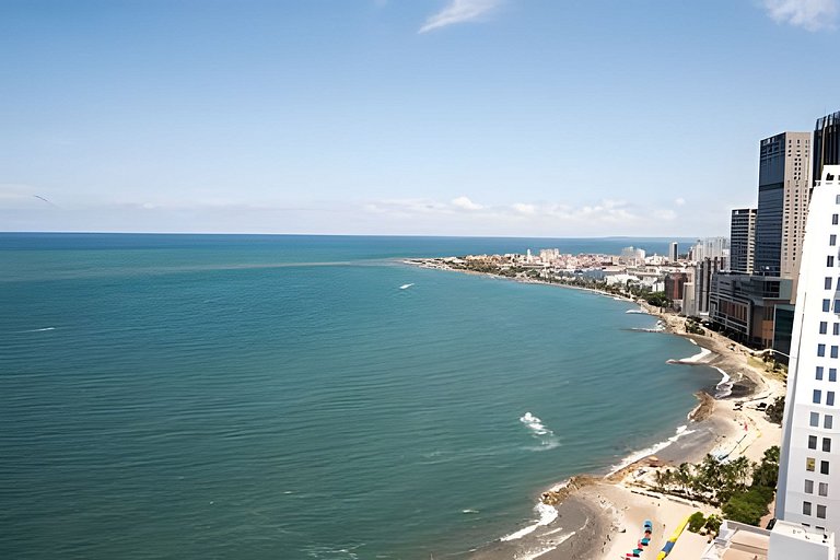 Morros City - Lujoso Apto con vista al mar Piso 28