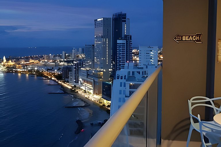 Morros City - Lujoso Apto con vista al mar Piso 28
