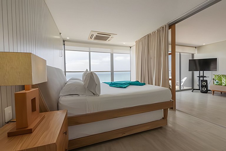 Lujoso Apto de 2 habitaciones en piso 15