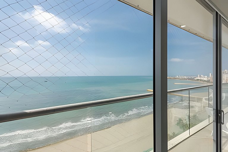 Lujoso Apto de 2 habitaciones en piso 15