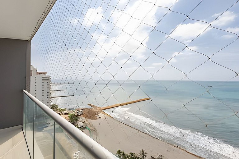 Lujoso Apto de 2 habitaciones en piso 15