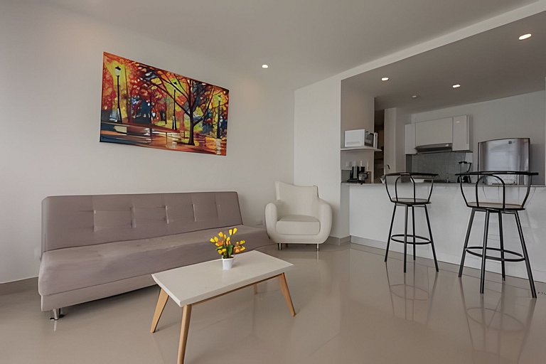 Lujoso Apto de 2 Habitaciones Piso 32- Morros City