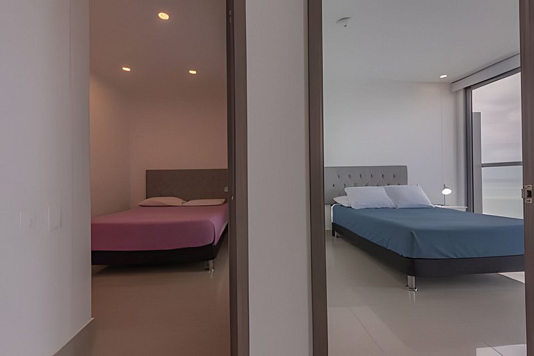 Lujoso Apto de 2 Habitaciones Piso 32- Morros City