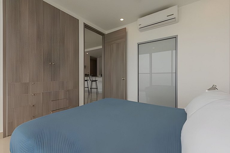 Lujoso Apto de 2 Habitaciones Piso 32- Morros City