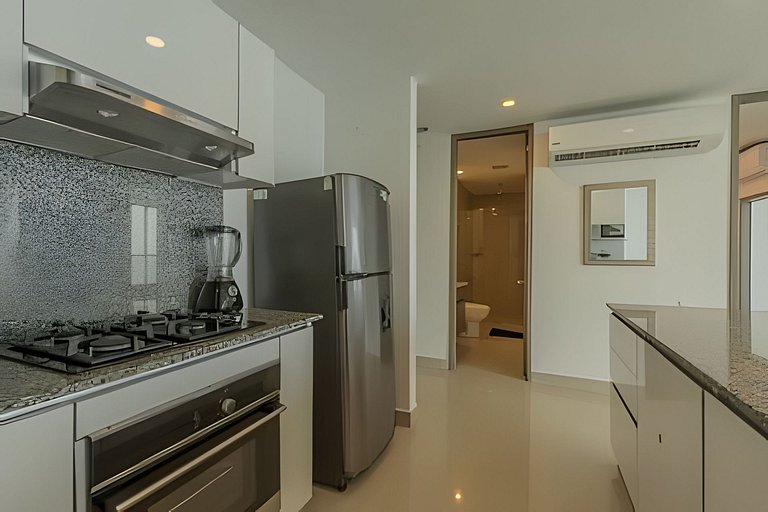 Lujoso Apto de 2 Habitaciones Piso 32- Morros City