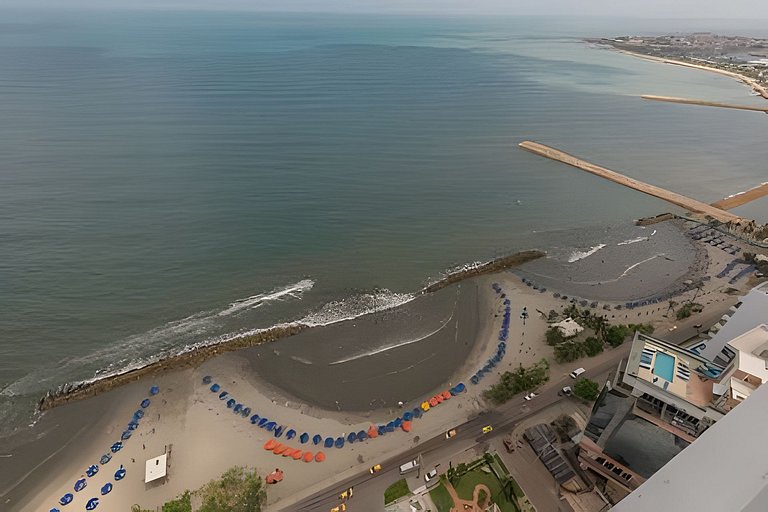 Lujoso Apto de 2 Habitaciones Piso 32- Morros City