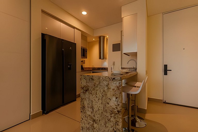 Lujoso apto de 1  hab en piso 15  Edificio H2