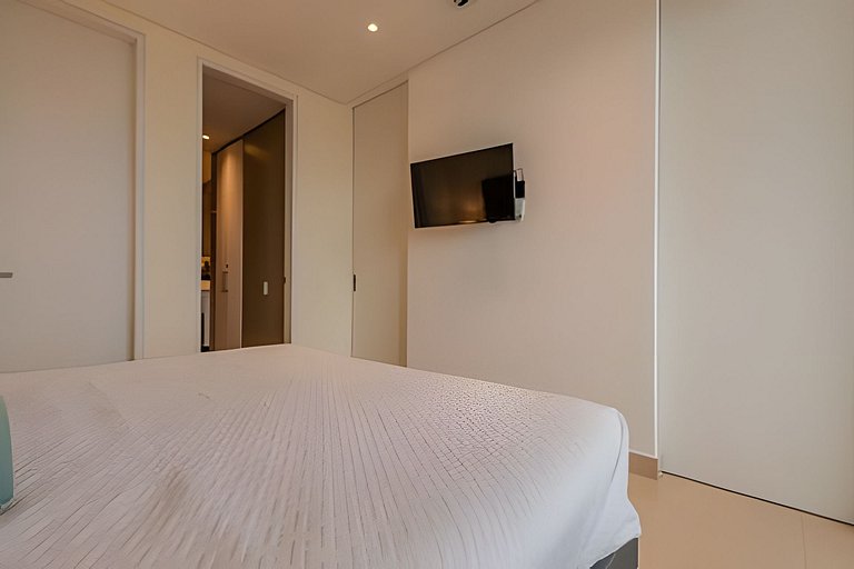 Lujoso apto de 1  hab en piso 15  Edificio H2