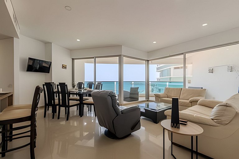 Espectacular vista al mar - Edificio Infinito 1002