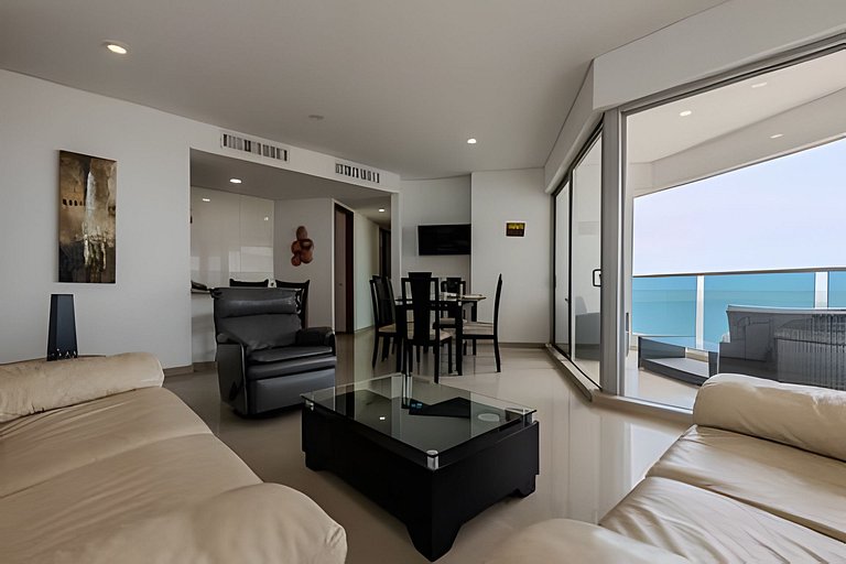 Espectacular vista al mar - Edificio Infinito 1002