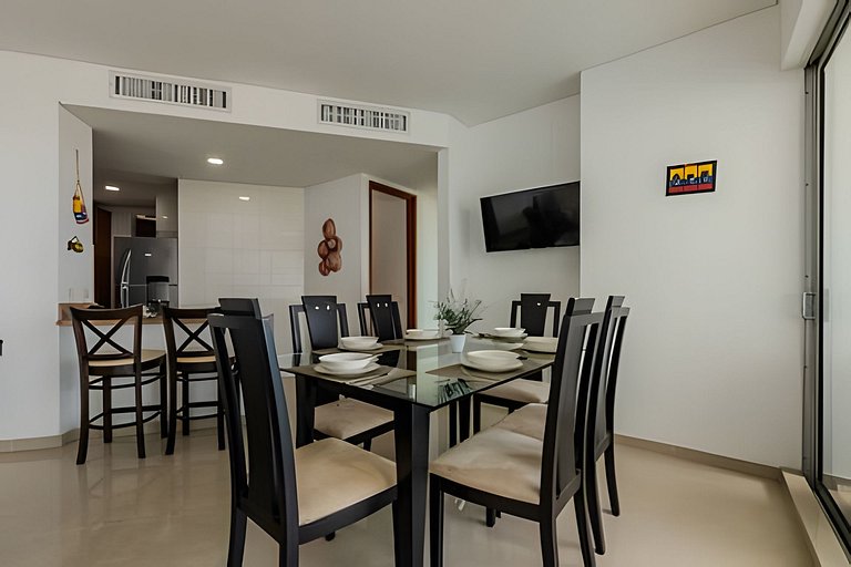 Espectacular vista al mar - Edificio Infinito 1002