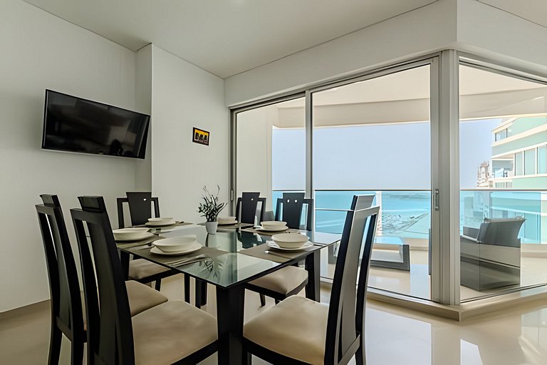 Espectacular vista al mar - Edificio Infinito 1002