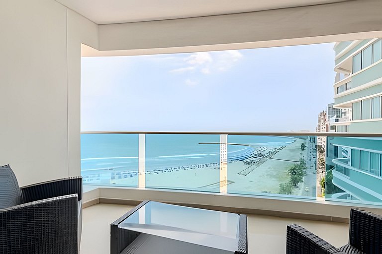 Espectacular vista al mar - Edificio Infinito 1002