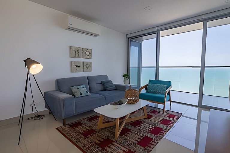 Hermoso Apto Frente al Mar - Morros City piso 9