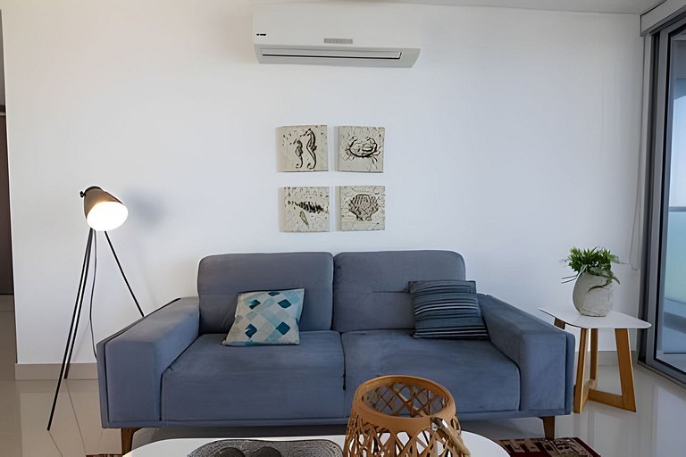 Hermoso Apto Frente al Mar - Morros City piso 9