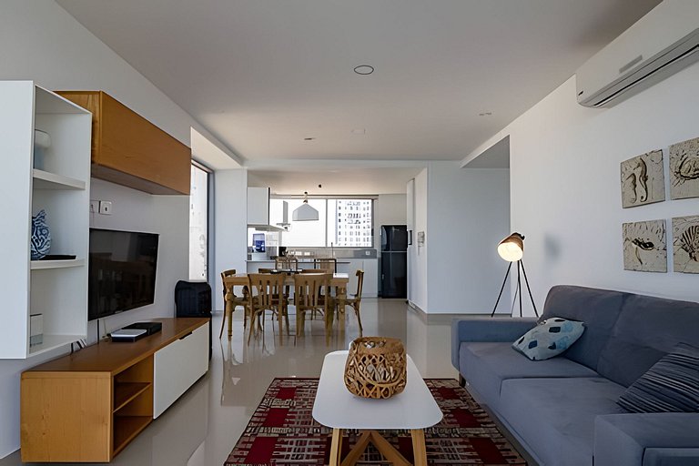 Hermoso Apto Frente al Mar - Morros City piso 9