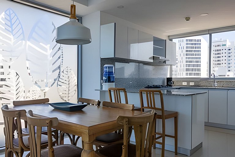 Hermoso Apto Frente al Mar - Morros City piso 9