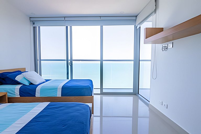 Hermoso Apto Frente al Mar - Morros City piso 9