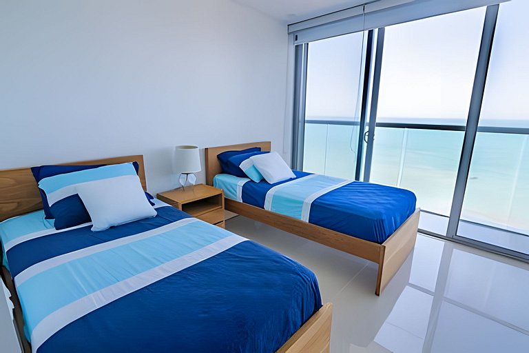 Hermoso Apto Frente al Mar - Morros City piso 9