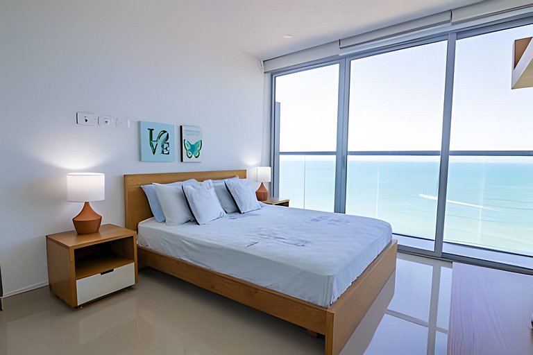 Hermoso Apto Frente al Mar - Morros City piso 9