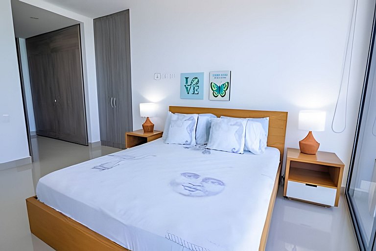 Hermoso Apto Frente al Mar - Morros City piso 9