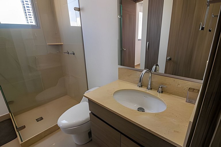 Hermoso Apto Frente al Mar - Morros City piso 9