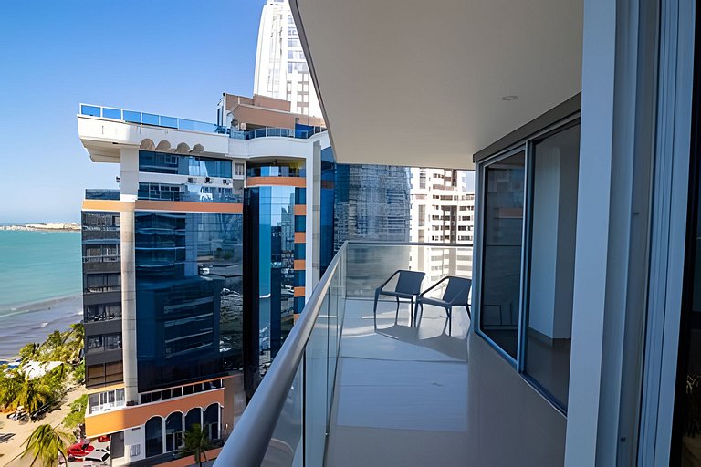 Hermoso Apto Frente al Mar - Morros City piso 9
