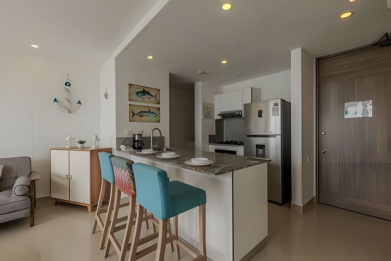 Espectacular Vista al Mar en Morros City piso 19