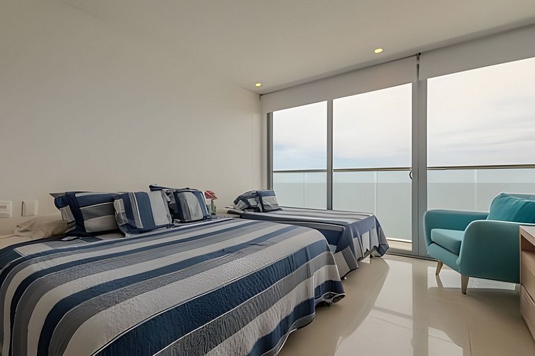 Espectacular Vista al Mar en Morros City piso 19