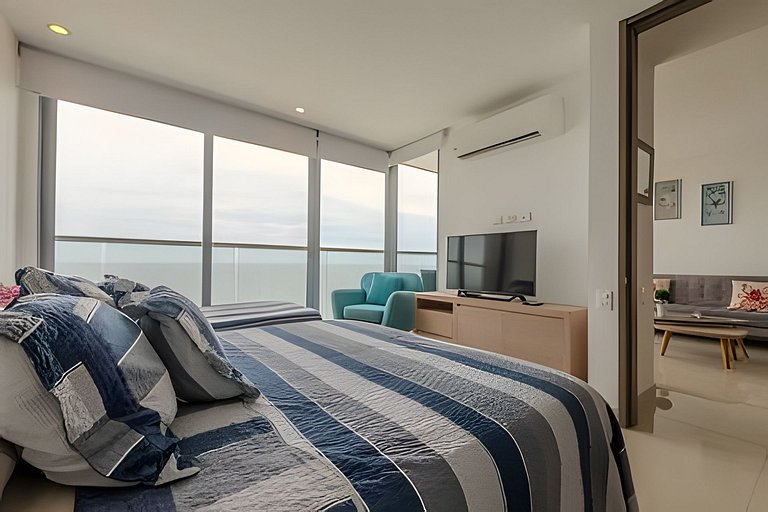 Espectacular Vista al Mar en Morros City piso 19