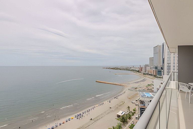 Espectacular Vista al Mar en Morros City piso 19